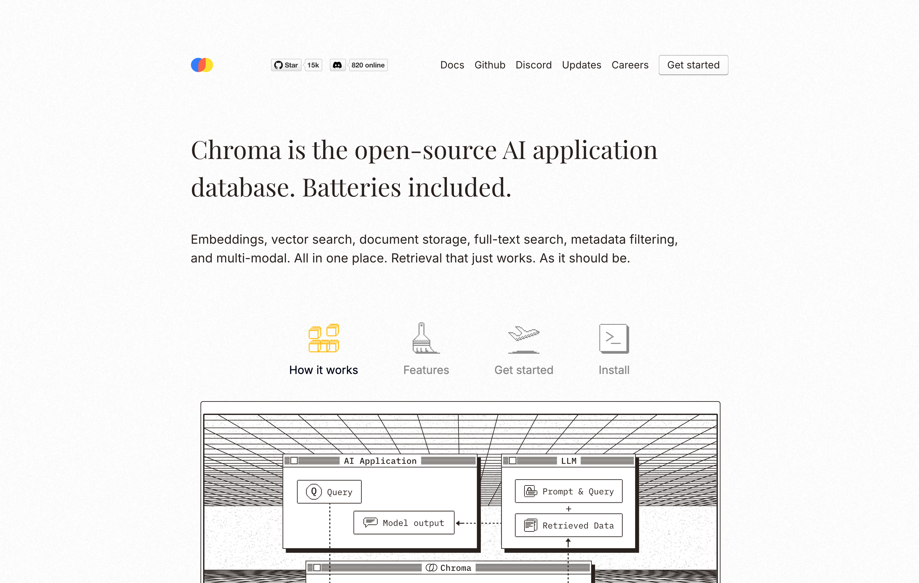 ChromaのWebサイト